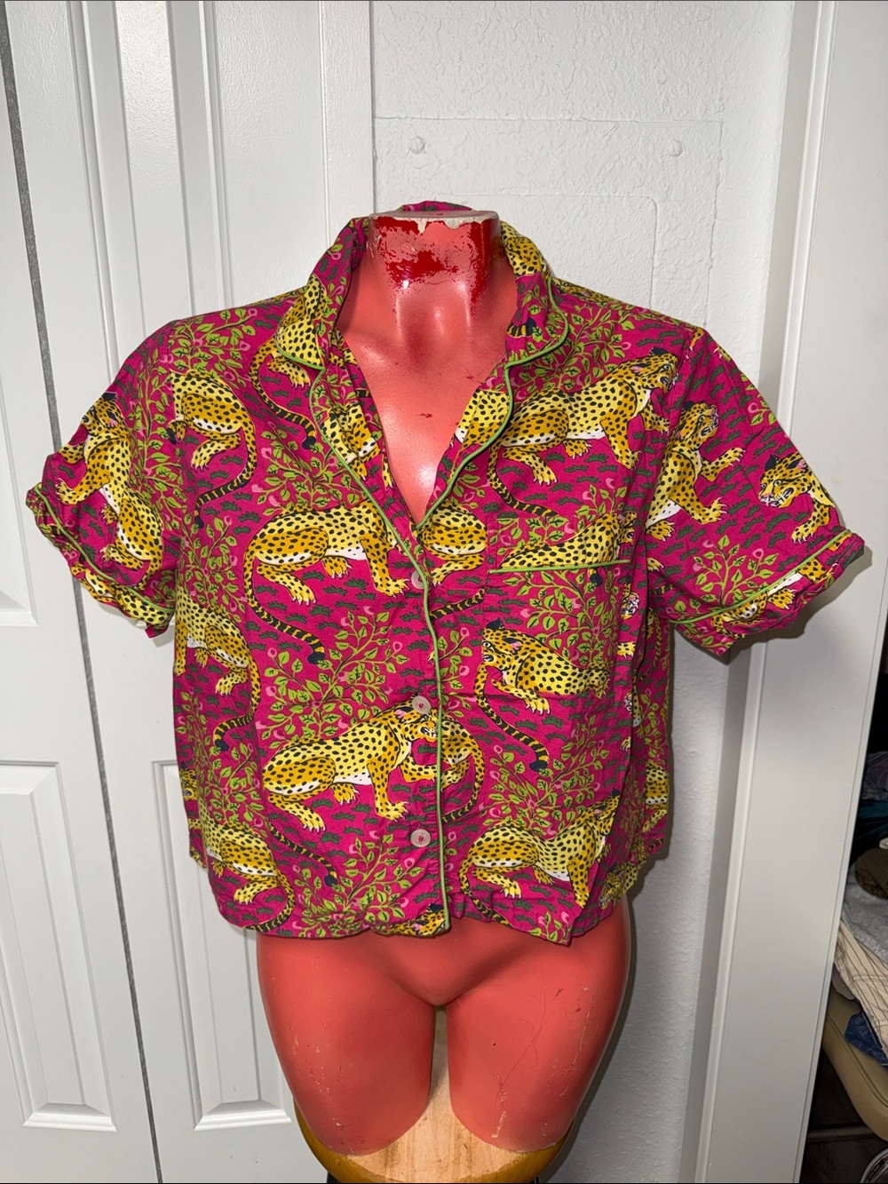 Print Fresh pajama top shirt